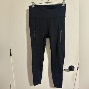 Athleta Black Rainier Tight, Small